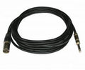 Cavo audio XLR maschio - Jack 6.3mm mono 6MT schermato Master Audio PMC626 - TechSoundSystem.com