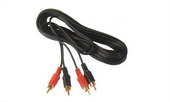 Cavo RCA RCA024/4 terminato con 2 + 2 RCA maschi , 4MT - TechSoundSystem.com