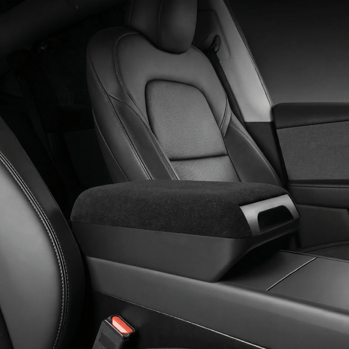 Center Console Armrest Riser with Hidden Sliding Storage for Model 3 Highland & Model Y Juniper - Tesery Official Store