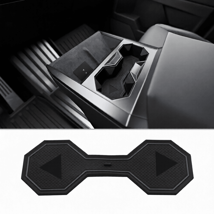 Center Console Cup Holder Coasters for Cybertruck | Non - Slip Silicone - Tesery Official Store