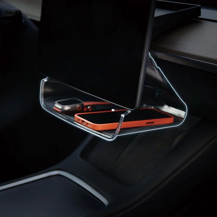Center Console Organizer Under Screen Storage for Tesla Model 3 & Model Y - Tesery Official Store