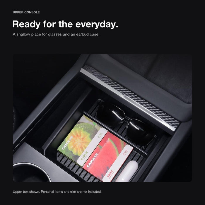 Center Console Storage Box for Model 3 Highland & Model Y Juniper | 3 Locations - Tesery Official Store