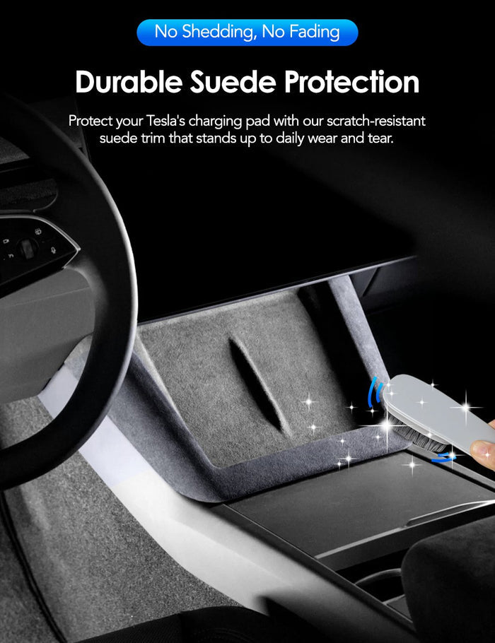 Center Console Wireless Charger Cover Trim for Tesla Model 3 Highland - Tesery Official Store