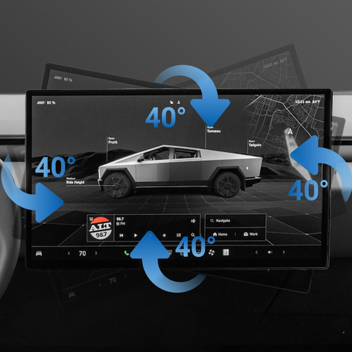 Center Screen Swivel Rotating Mount Kit for Tesla Cybertruck - Tesery Official Store