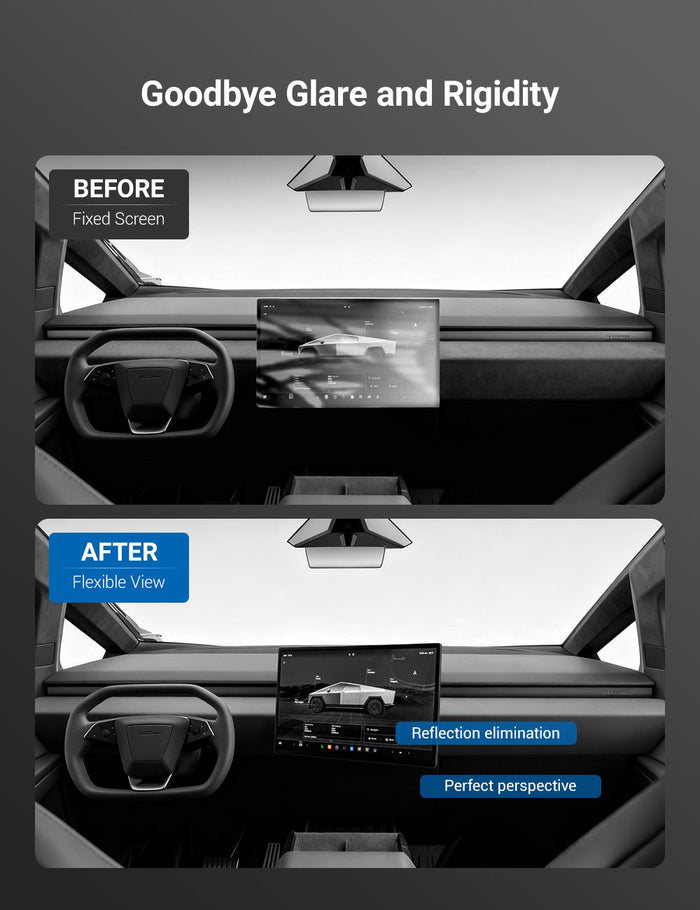 Center Screen Swivel Rotating Mount Kit for Tesla Cybertruck - Tesery Official Store