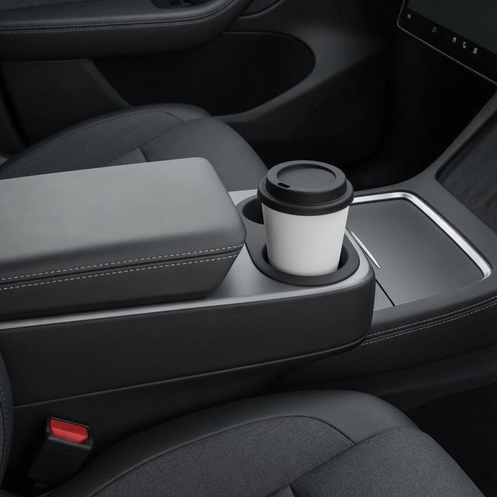 Central Console Silicone Cupholder Liner for Model Y Standard - Tesery Official Store