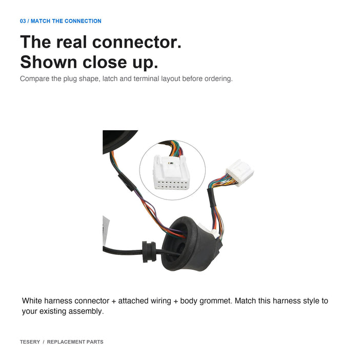 Charge Port Door Assembly for Tesla Model 3 / Model Y – North America - Tesery Official Store