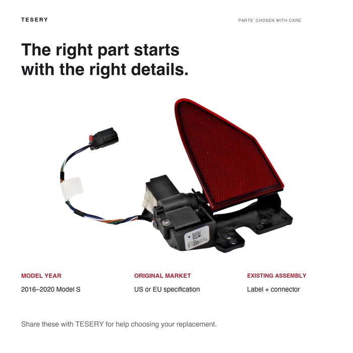 Charge Port Door Assembly for Tesla Model S (2016–2020) - Tesery Official Store