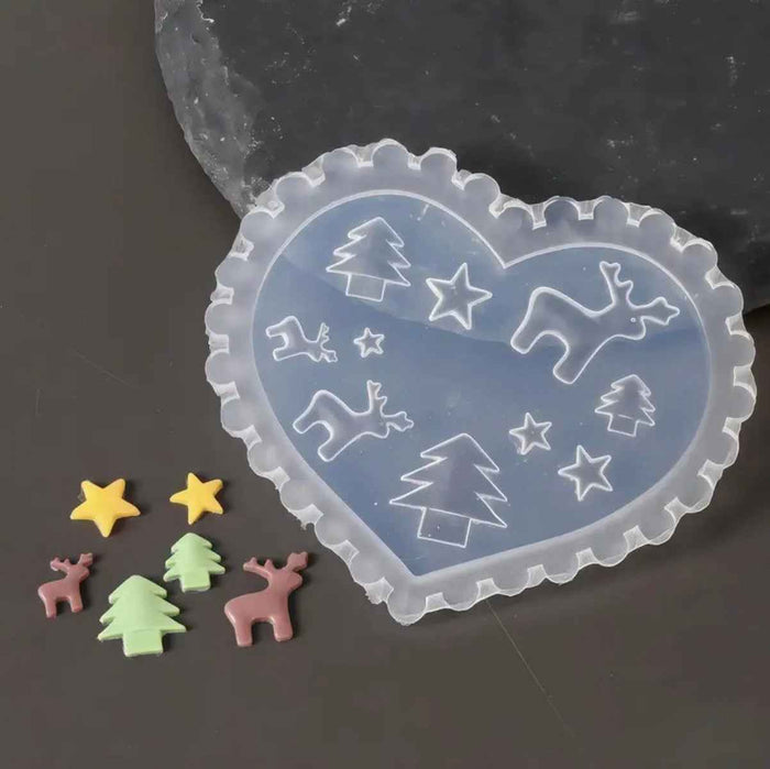 🎄 Christmas Magic 3D Silicone Mold Bundle – 4pc 🎄