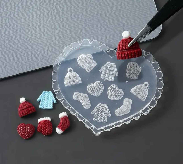 🎄 Christmas Magic 3D Silicone Mold Bundle – 4pc 🎄