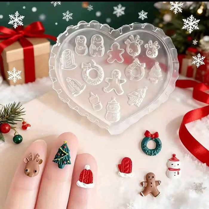 🎄 Christmas Magic 3D Silicone Mold Bundle – 4pc 🎄