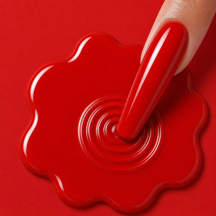 Red Alert - Baddie Basics Collection - Drip Lab Nail Co.