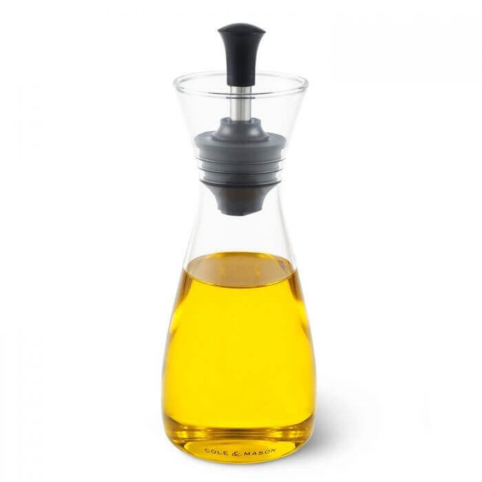 Coffret Cole & Mason Classic huilier et vinaigrier en verre