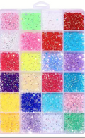 Color AB Crystal Rhinestones - 3mm 24-Grid Nail Art Set