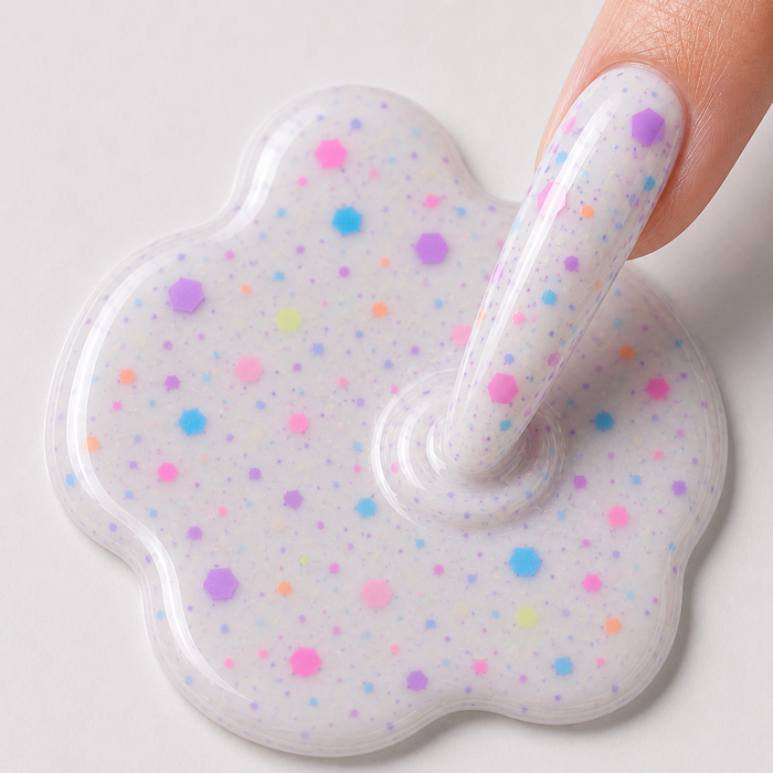 Cotton Skies - Rubber Base Gel - Drip Lab Nail Co.