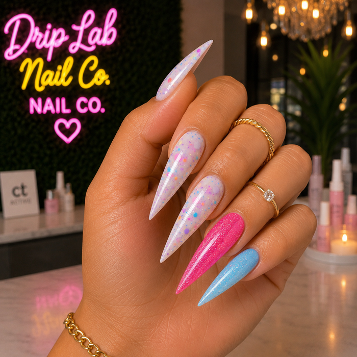 Cotton Skies - Rubber Base Gel - Drip Lab Nail Co.
