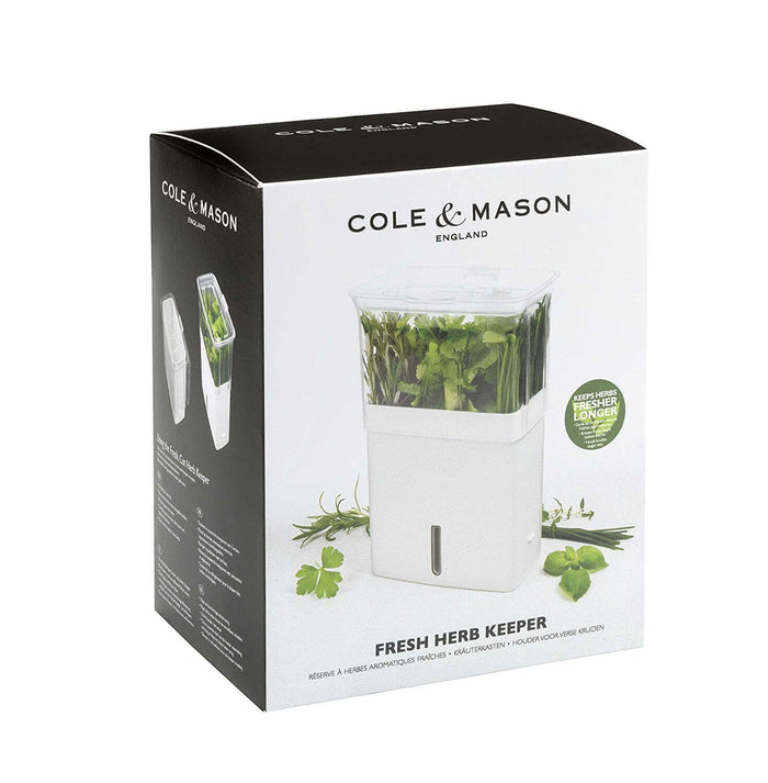 Conservateur Cole & Mason pour herbes fraiches coupées