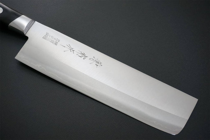 Couteau Nakiri japonais Japan Kanetsune 16,5cm acier Sandvik