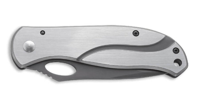 Couteau pliant CRKT PAZODA 6480 manche acier inox 9,1cm