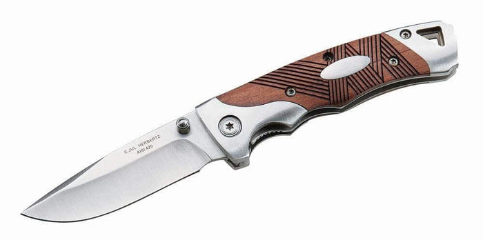 Couteau pliant Herbertz 213309 Manche palissandre strié 9cm