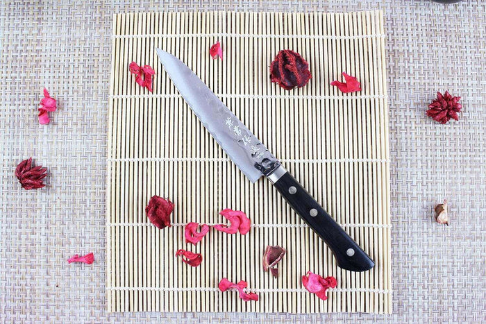 Couteau universel 13,5cm Japan Kanetsune acier VG1 martelé