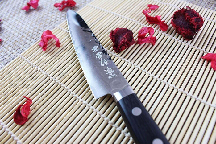 Couteau universel 13,5cm Japan Kanetsune acier VG1 martelé