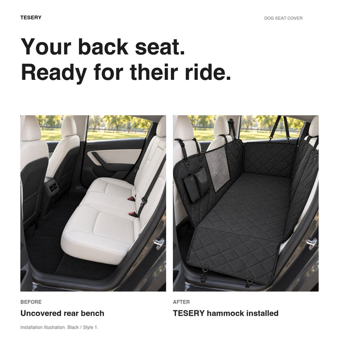 Dog Seat Cover for Tesla Model 3/Y/S/X/Cybertruck - Tesery Official Store