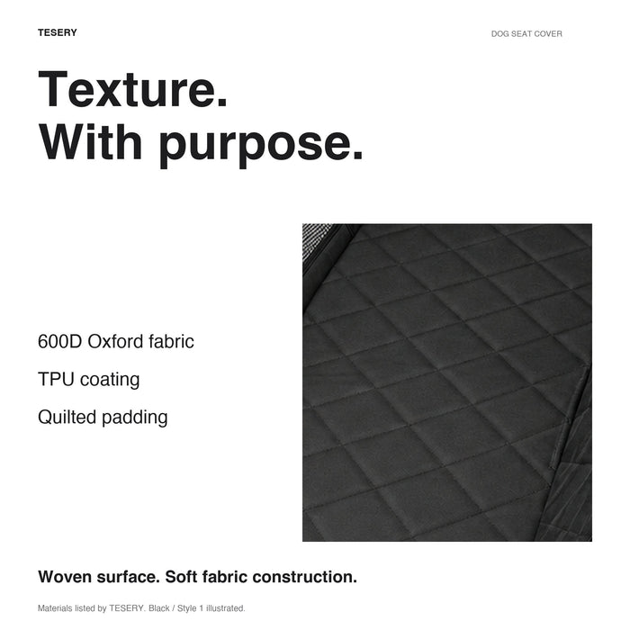 Dog Seat Cover for Tesla Model 3/Y/S/X/Cybertruck - Tesery Official Store