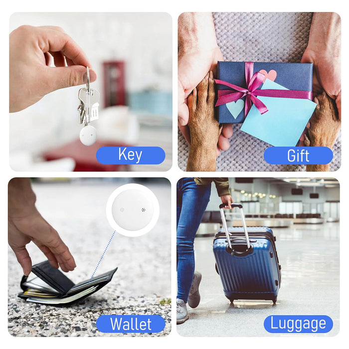 *Donut Offer*  Wireless GPS Tracker Black with Precision GPS Technology for Real-Time Anti-Loss Tracking