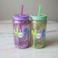 💅 ✨Drip Lab Branded Hot Girl Tumblers – Bling Lava & Snow Globe Edition ✨💅