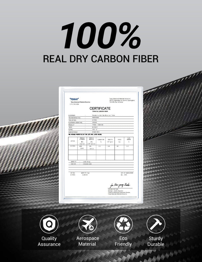 Dry Carbon Fiber Roof Spoiler for Model Y 2020-2026 | TESERY