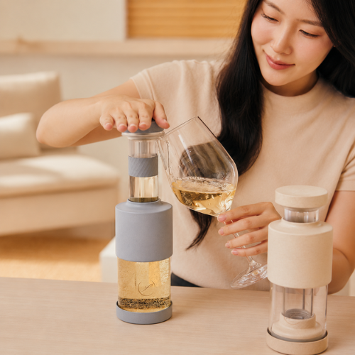 **Early Bird Exclusive Offer** ZOENOX Eco Vacuum Wine Saver & Pourer | New CXP Material × Made in Korea