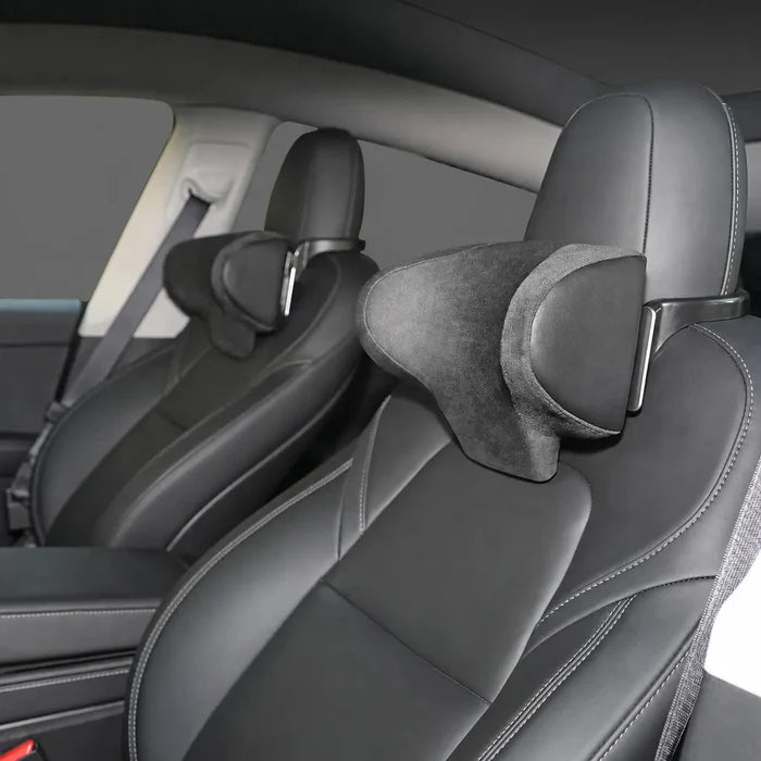 Model Y & Model 3 Ergonomic and Slow - Rebound Memory Foam Car Headrest - Tesery Official Store