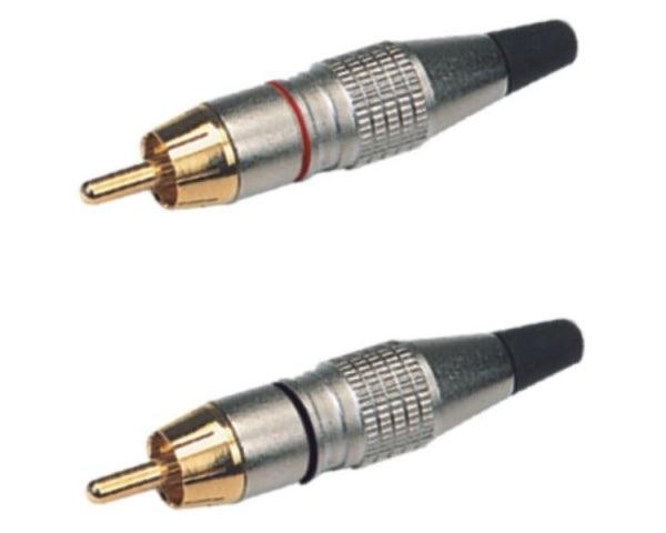 EXTREME 2R2X5PRO 2 RCA MASCHIO - 2 XLR MASCHIO CAVO AUDIO DI SEGNALE SCHERMATO 5 MT. - TechSoundSystem.com