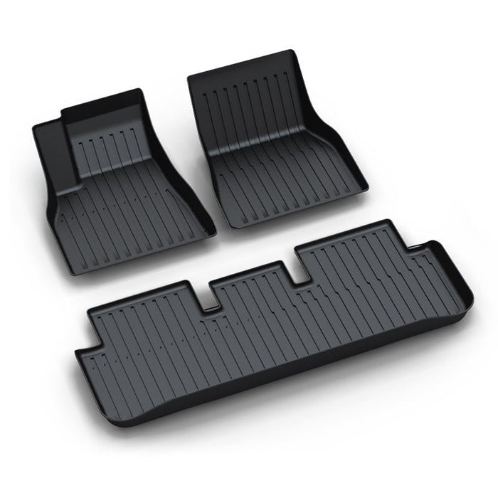 Floor Mat for Five Seater Tesla Model S 2021-2023 [Left rudder] - Tesery Official Store