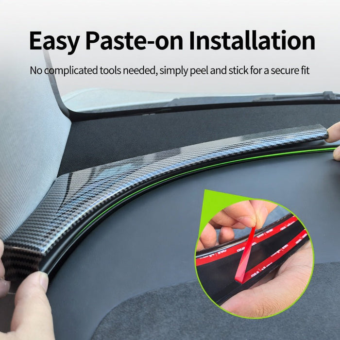 Front Windsheild Ambient Light Trim Kit for Model Y Juniper & Model YL - Tesery Official Store
