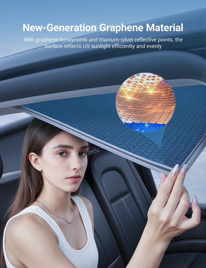 Front Windshield Sunshade for Tesla Model 3 / New Model Y - Tesery Official Store