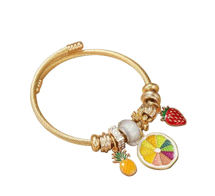 Fruit Salad Charm Bracelet