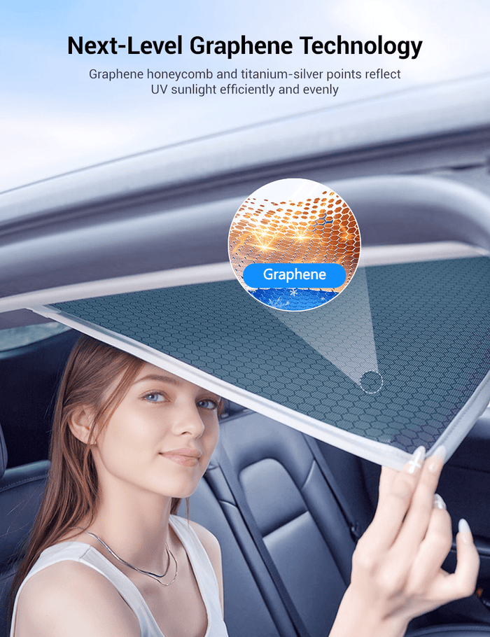 Sunshade for Tesla Model 3 - Tesery Official Store