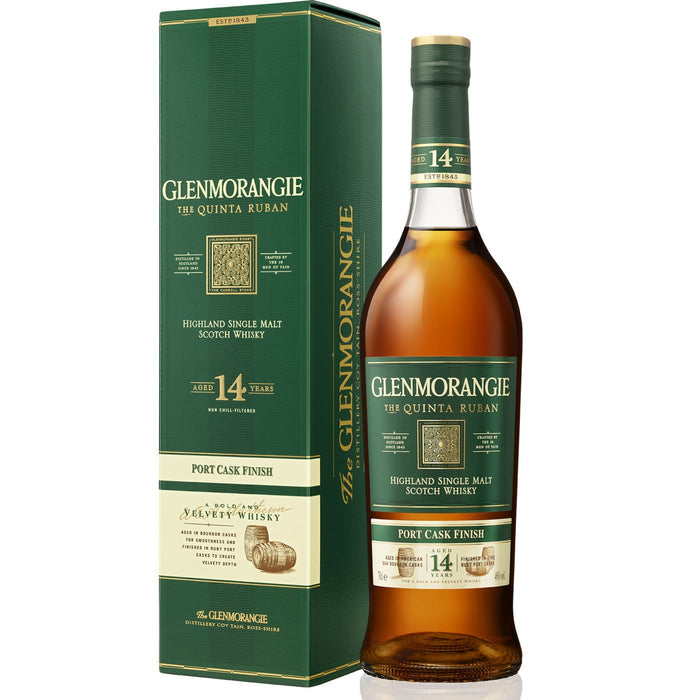 Glenmorangie The Quinta Ruban Single Malt Scotch Whiskey   -750ml