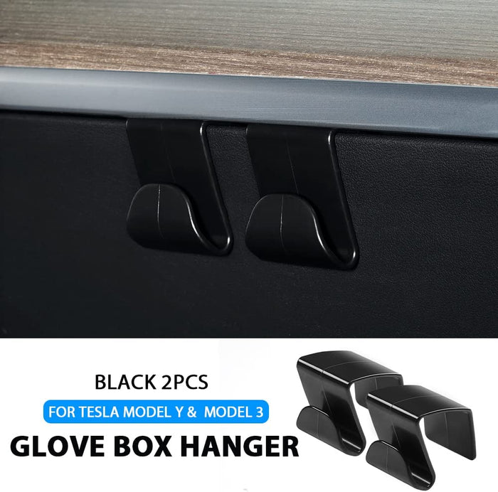 Glove Box Hook for Tesla Model 3 2017-2023.10 & USA/China Model Y 2020-2024 - Tesery Official Store