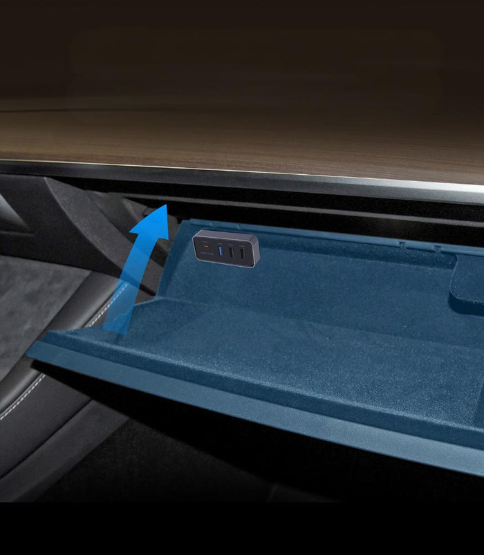 USB Glovebox Charging Hub for Model 3 & Model Y - Tesery Official Store