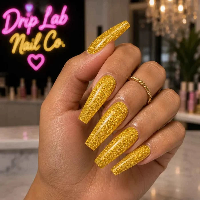 Champagne - The Disco Drip Reflective Glitter Collection