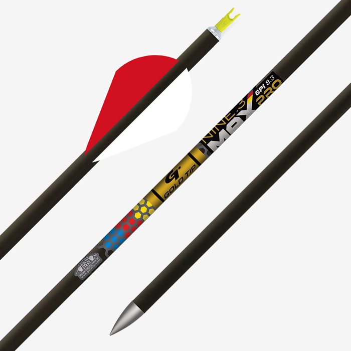GOLDTIP NINE.3 MAX PRO ARROW ประกอบเสร็จ 12 ลูก (12PK)
