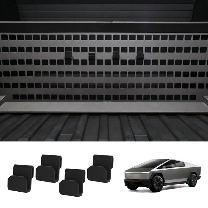 Heavy - Duty Molle Hooks for Cybertruck Vault (4 PCS) | Cargo Divider - Tesery Official Store