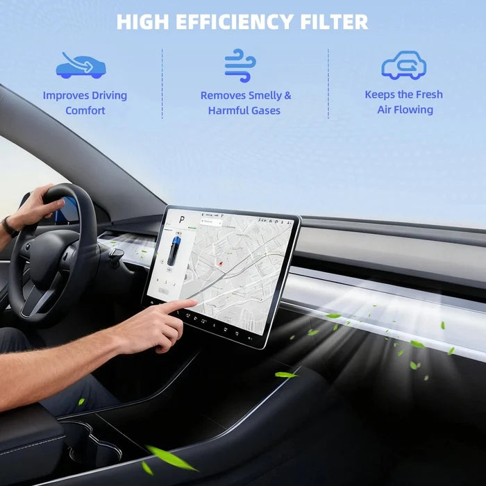 HEPA Cabin Air Filter Replacement (2 - Pack)– OEM Fit for Model 3 & Model Y - Tesery Official Store