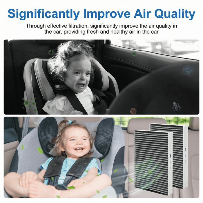 HEPA Cabin Air Filter Replacement (2 - Pack)– OEM Fit for Model 3 & Model Y - Tesery Official Store