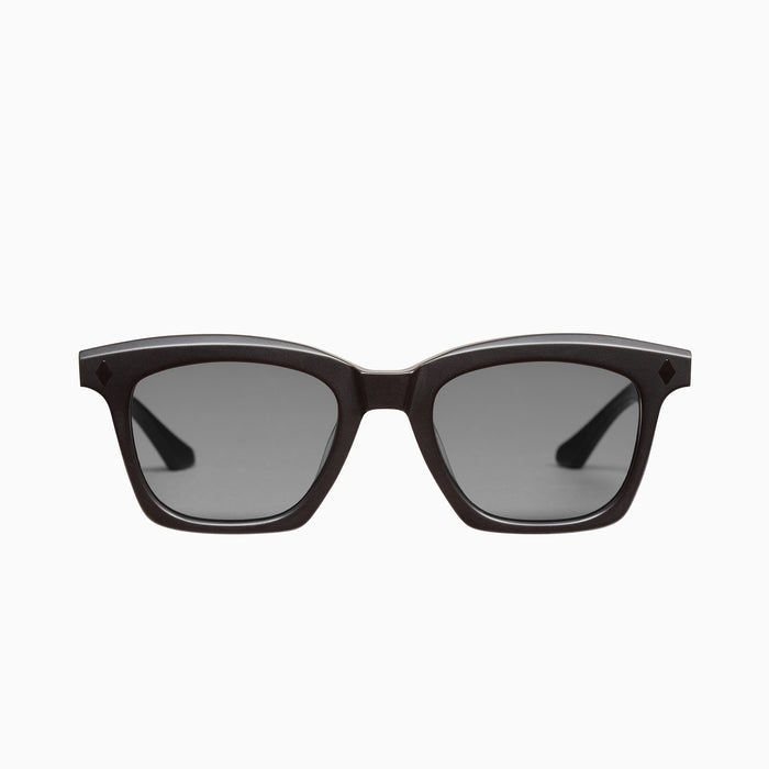 Matte Black w. Gloss Black Metal Trim / Black Lens