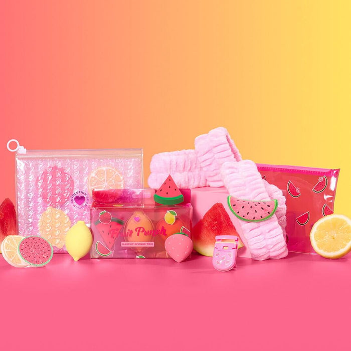 I Heart Revolution Fruity Face Headband and Anti Drip Wristbands