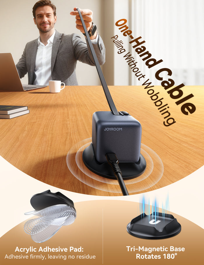 JOYROOM PODIX | 140W, 5-Port Desktop GaN Charger